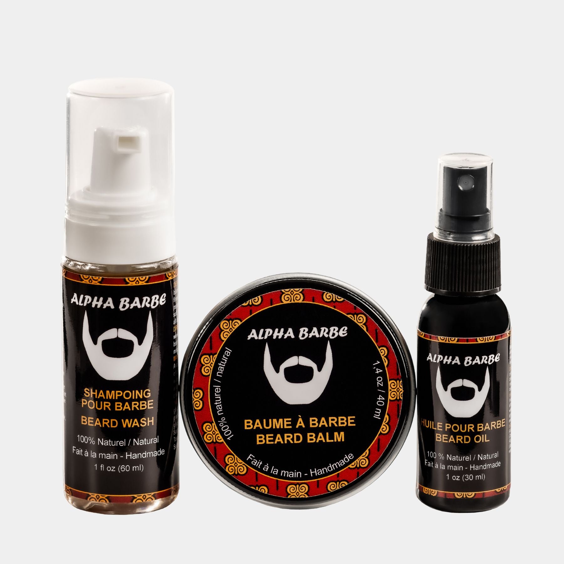 Pack Premium - soins de la barbe