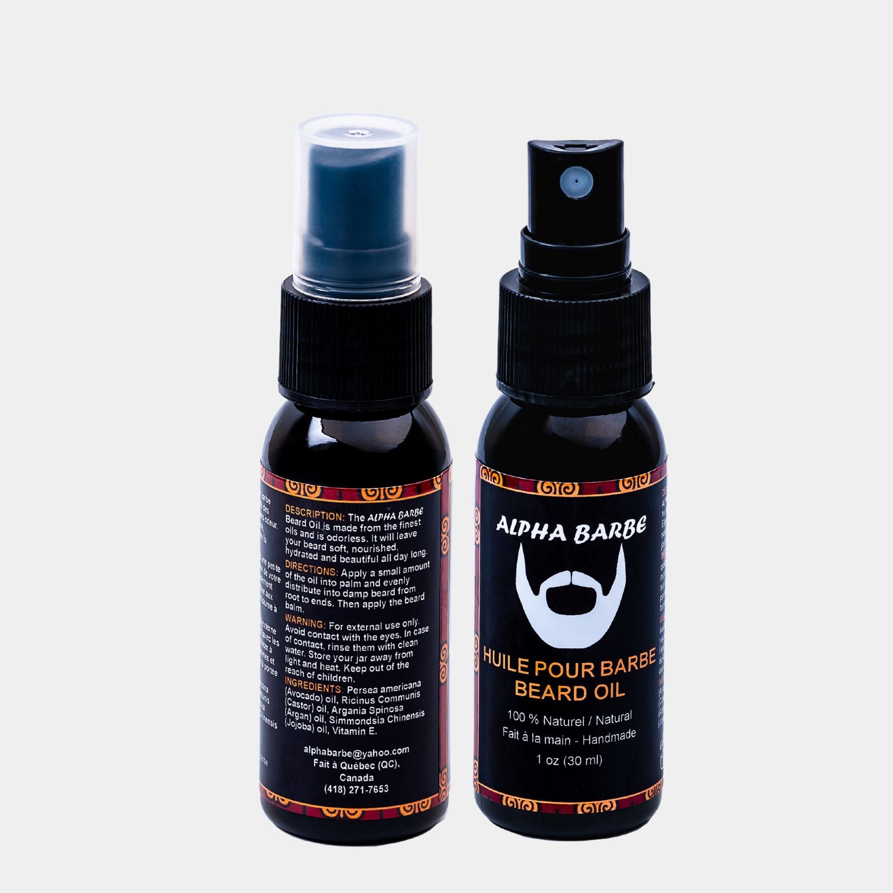 Duo Huiles pour barbe