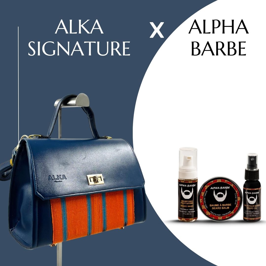 Pack premium + Sac ALKA Signature MADAME KENTE (2 coloris)